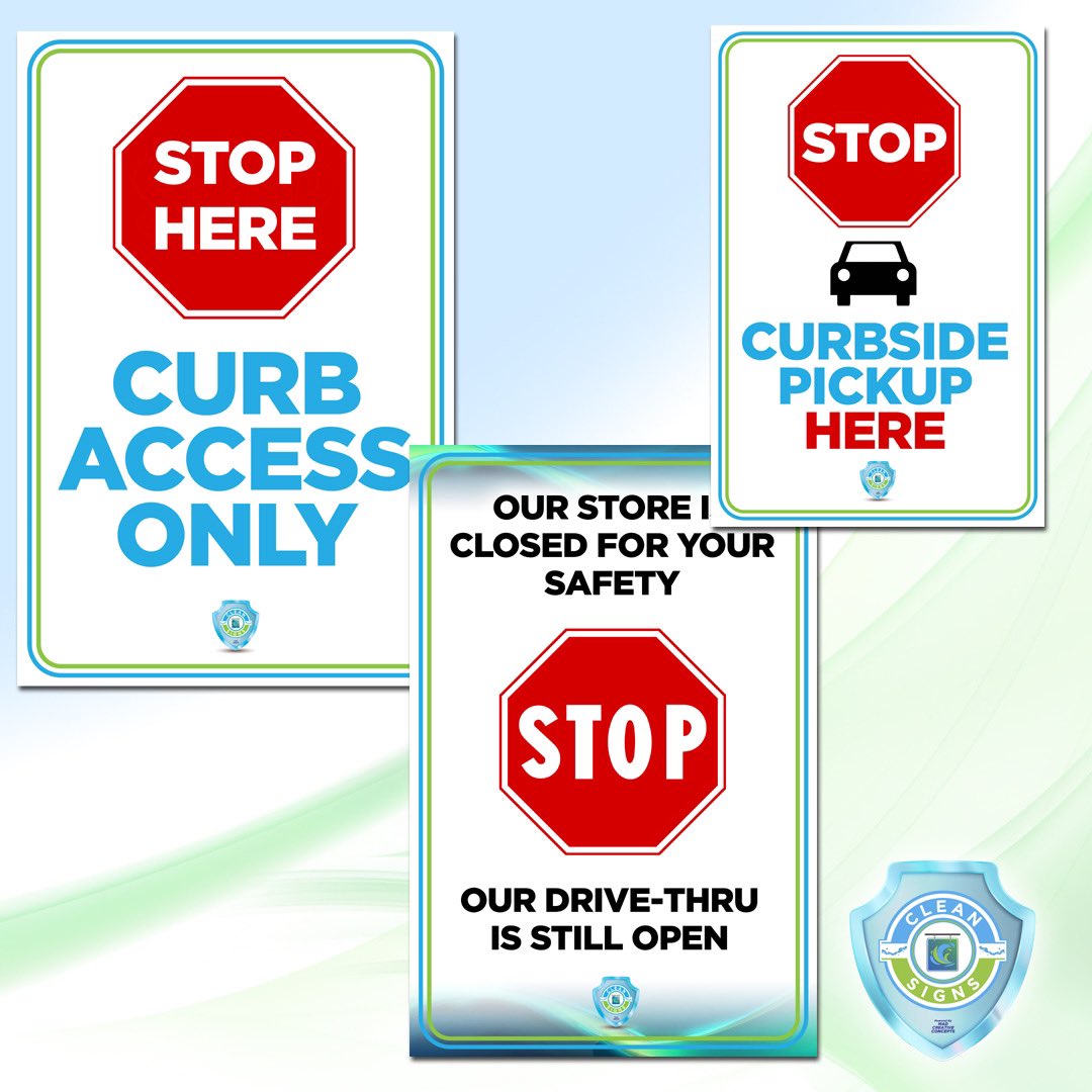CleanSignage tweet picture