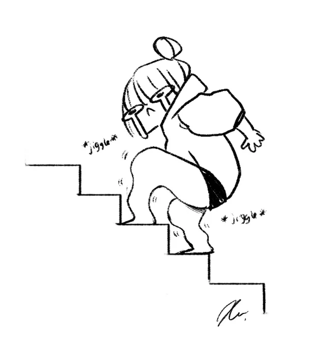 i went too hard on leg day yesterday n i gotta suffer the consequences 