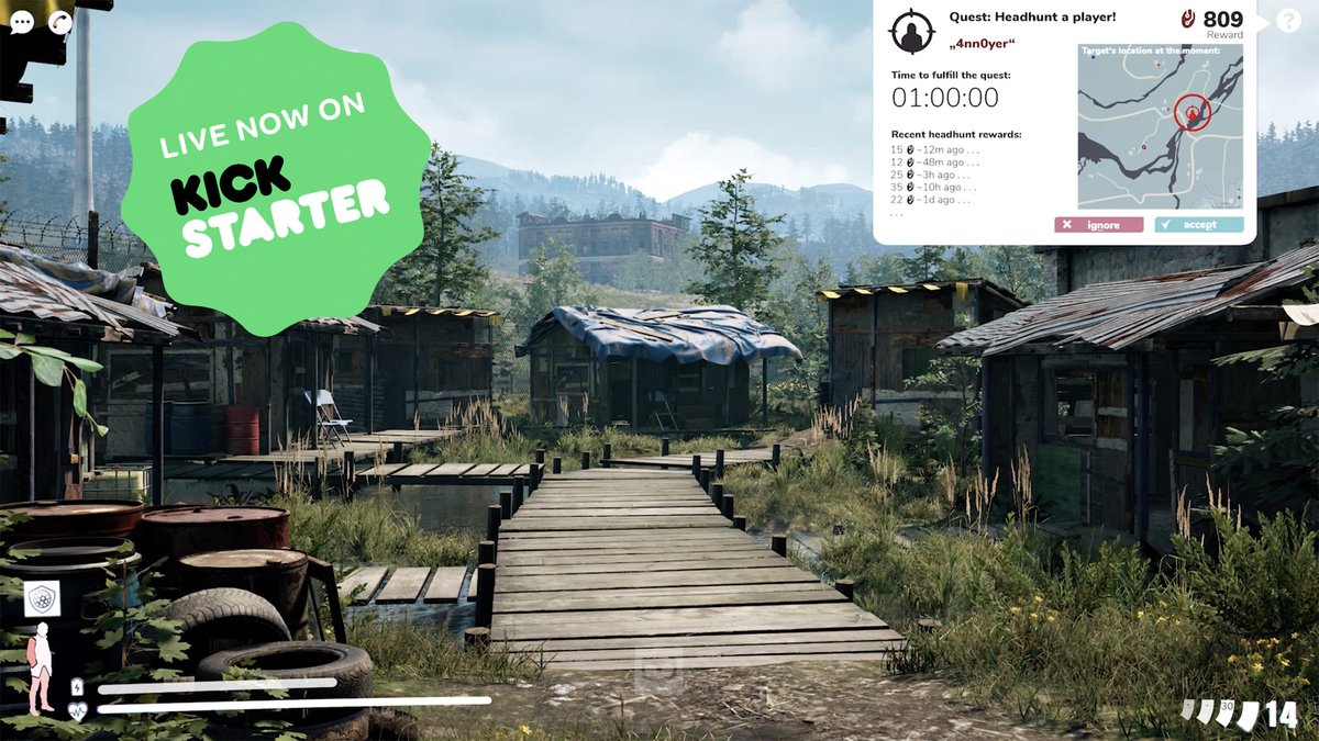 Our Kickstarter campaign for THE INVITATION is live!!
In this PvX MMO Shooter the players and the environment dynamically create quests. 
Find out more on:
the-invitation-game.com/kickstarter
#kickstarter #ue4 #unrealengine #crowdfunding #videogame #shooter #mmo #games #tool1 #theinvitation