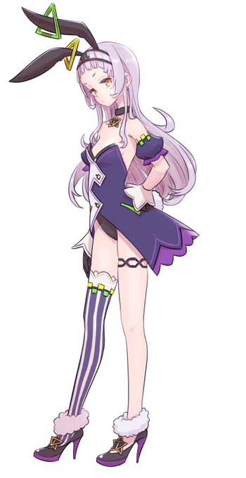 塩バニら(シオン+バニー+ぺこらを表した高度なギャグ)#シオンの書物 