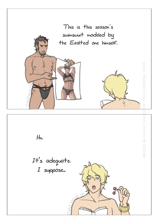 ahaha so that challenge #CaptivePrince ? rip damen.