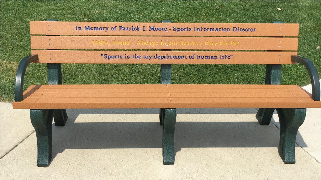 MUCrusaders's tweet photo. When we can visit the MAC and cheer on the Crusaders, Patrick’s bench will be there for a quick rest. Give $41 for his 41st birthday towards the Patrick Moore Memorial Press Box
Give now https://t.co/w5H1LPtkAO
#CrusaderNation #MUTogther #NAIATogether #PlayforPat #FearTheCru https://t.co/D8xmyeZ0qh