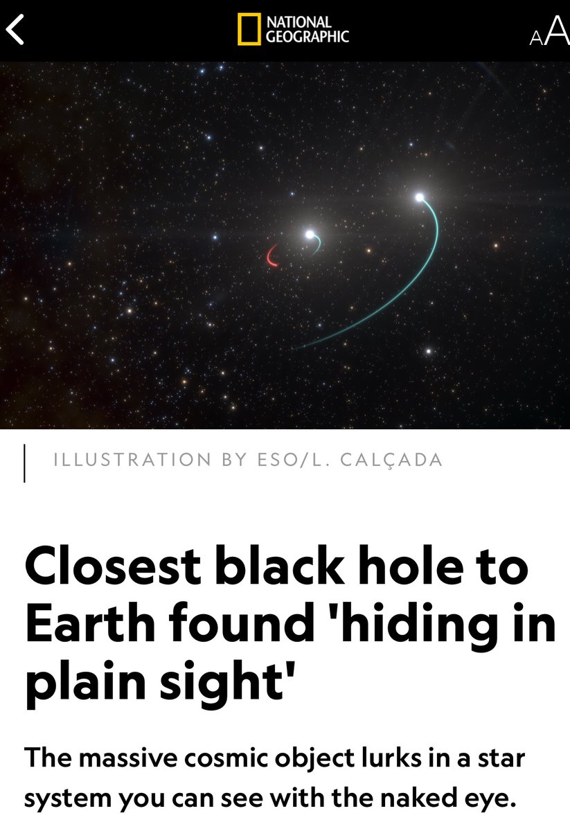 GracieNunyabiz's tweet photo. A black hole... hiding in plain sight!?!
What a time to be alive
#NASA #SpaceX #UniVerseSurprise #StarWarsDay #Backyardstargazing https://t.co/0jKRusJjJA