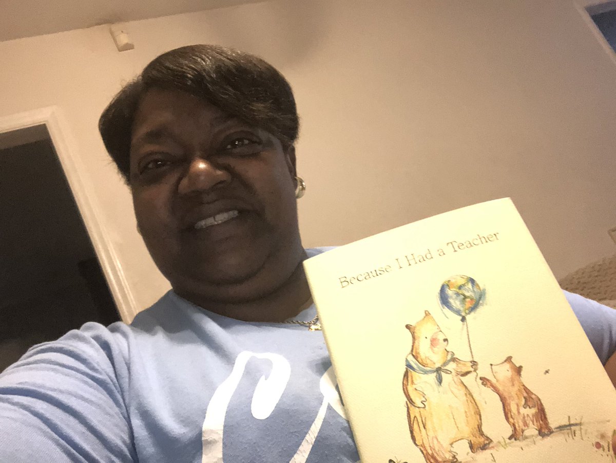 My heart is filled with JOY! Today, Amazon delivered me a special Teacher Appreciation Gift...the book “Because I Had a Teacher.”  Thank you Tynesha M, Tyneia G, Stephen G and Latesha G. for all the years of wonderful memories that will forever be in my heart!💕 <a href="/MrsGreeneDreams/">Latesha</a>