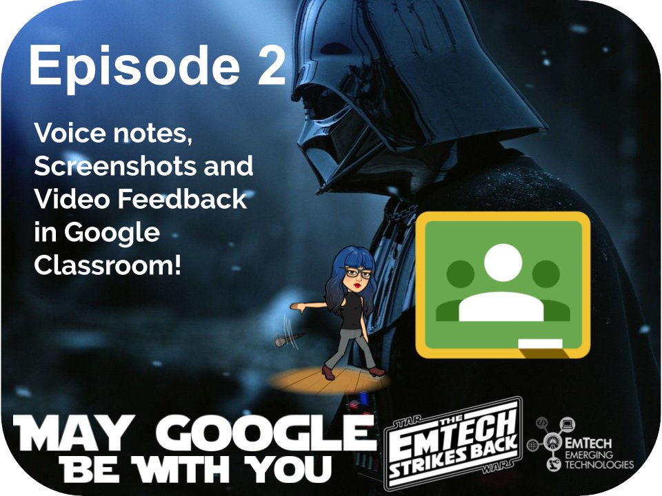 Episode 2 is MIND BLOWING...even this could take down the Death Star! Check out video and audio feedback in #GoogleClassroom with #Screencastify and #Mote sites.google.com/edu.ecsd.net/e… <a href="/LSI_on_Learning/">LSI on Learning</a> <a href="/EcsdEmtech/">EmTech ecsd</a>