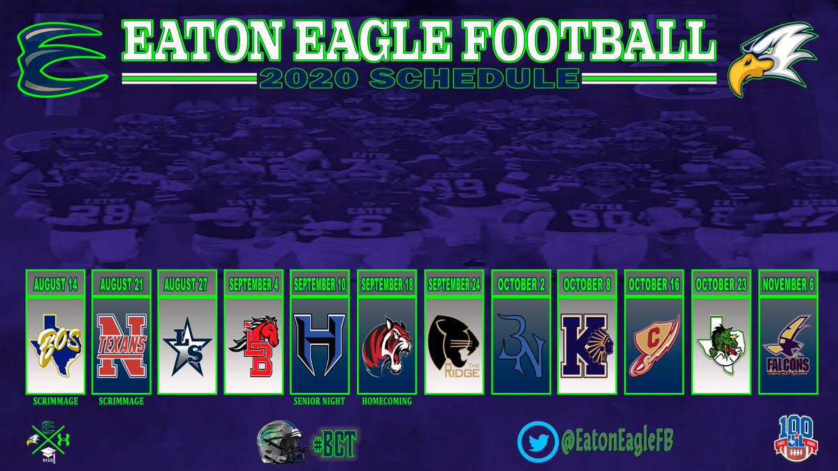 EatonEagleFB's tweet photo. #ChampionsAreBuiltHERE #BCT https://t.co/Oh7gFchk3c