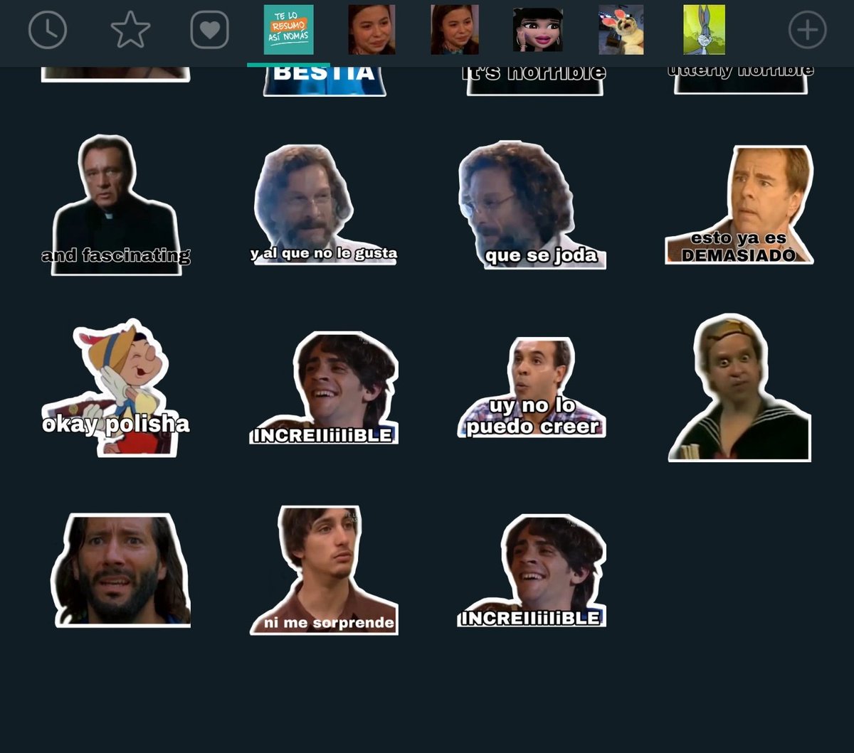 I M Micafecito On Twitter Hice Stickers De Te Lo Resumo Estoy Orgullosa De Mi