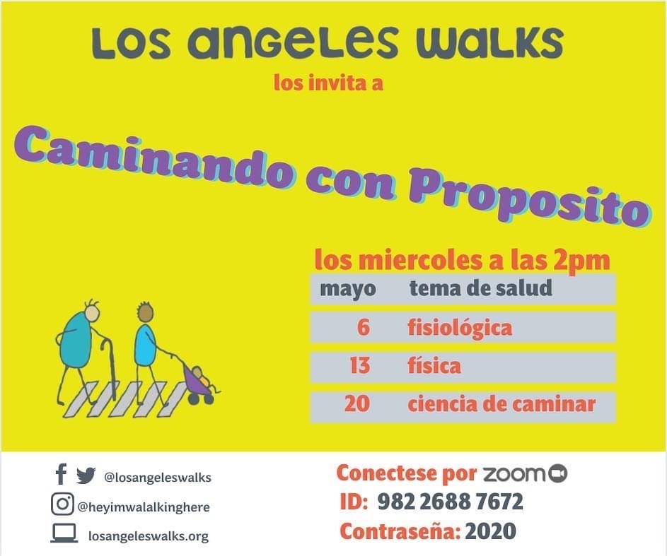 LosAngelesWalks's tweet photo. And we're off with our #Walking101 seires, we begin with Caminando con Proposito (Walking with Purpose). Thanks to our community partners LA Walks Fellow David Flores, MPH for building these community workshops! #EveryoneWalksinLA https://t.co/ijxaqn9Yc6