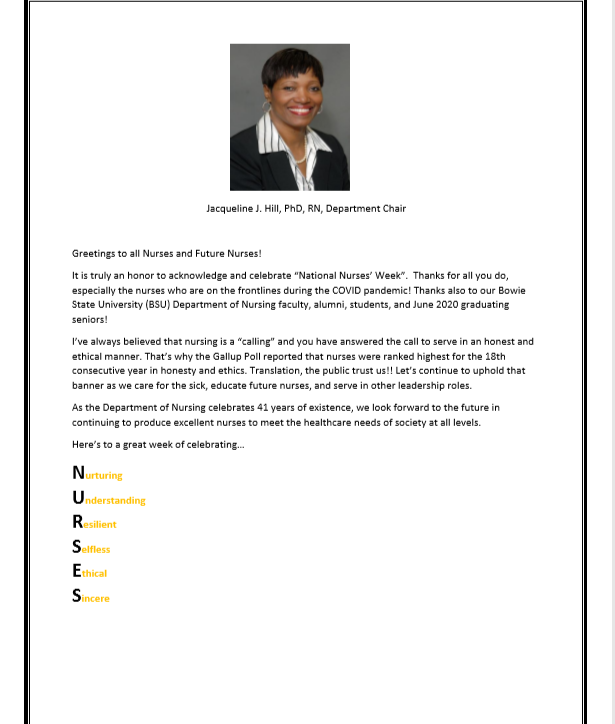 Bowie State College of Professional Studies tweet media