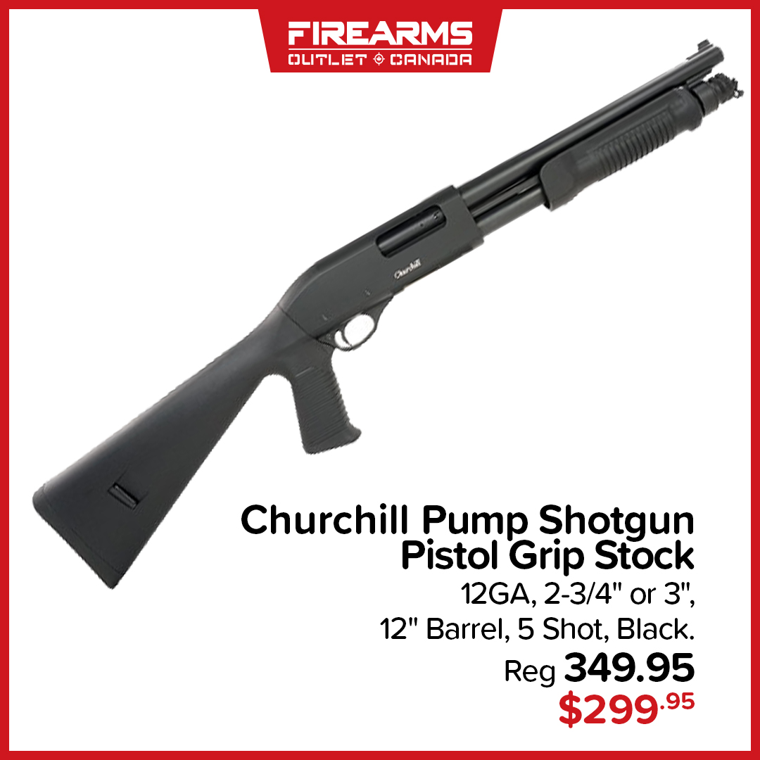 Pump Shotgun Pistol Grip