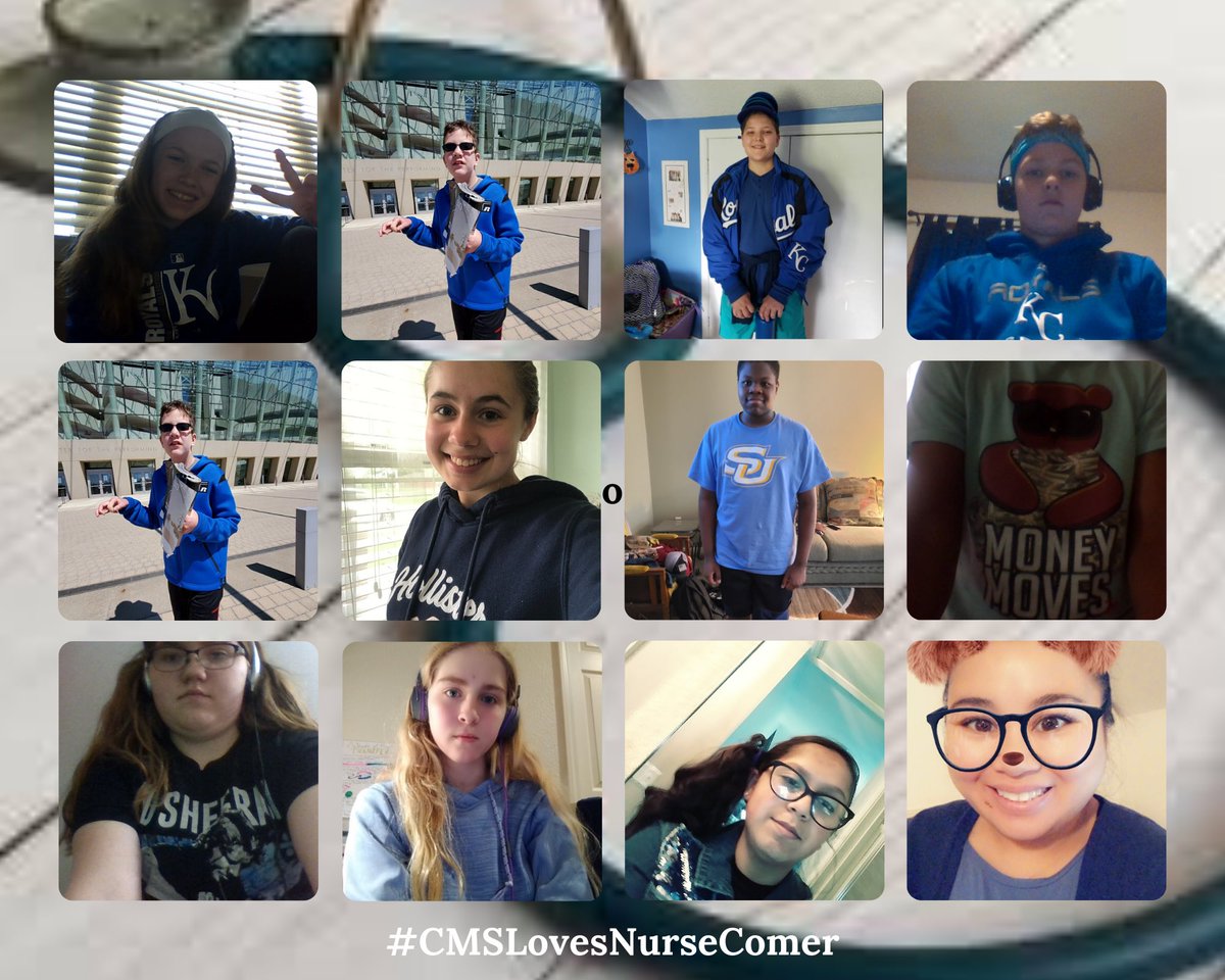 ClarkMSBraves's tweet photo. We wanted to honor Nurse Comer today by wearing blue!  We LOVE you Nurse Comer!  #204BravesPride #CMSLovesNurseComer https://t.co/U25k9U7lEu