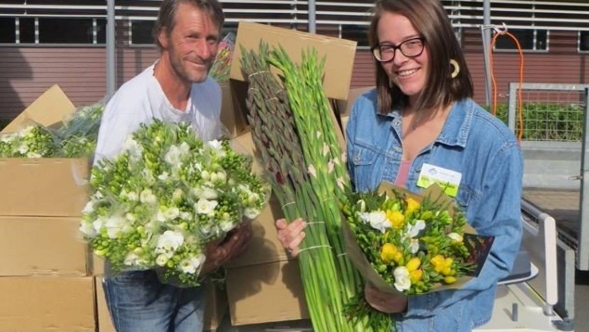 Greytown flower growers Theo and Elsa Van der Put delivered a trailer load of gladioli and freesias to Wairarapa Hospital this week instead of letting it go to waste. Trustworthy, accurate and reliable news stories are more important now than ever. superfloral.com/rss-feeds/grow…