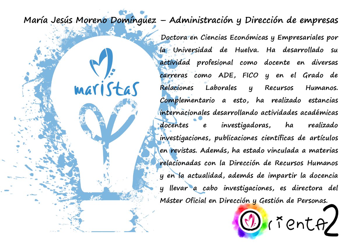 MaristasHuelva's tweet photo. #Orienta2 #másqueaulas #eligeMaristas https://t.co/S9nvkjPuO3