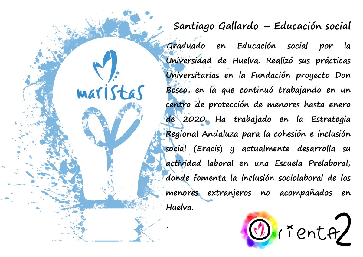 MaristasHuelva's tweet photo. #Orienta2 #másqueaulas #eligeMaristas https://t.co/S9nvkjPuO3