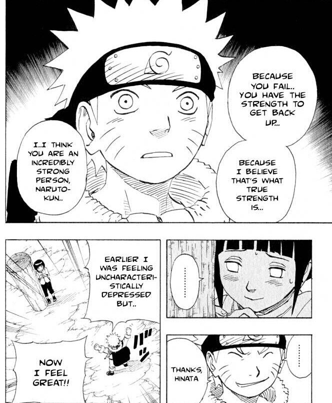 Does liking start hinata naruto when When does