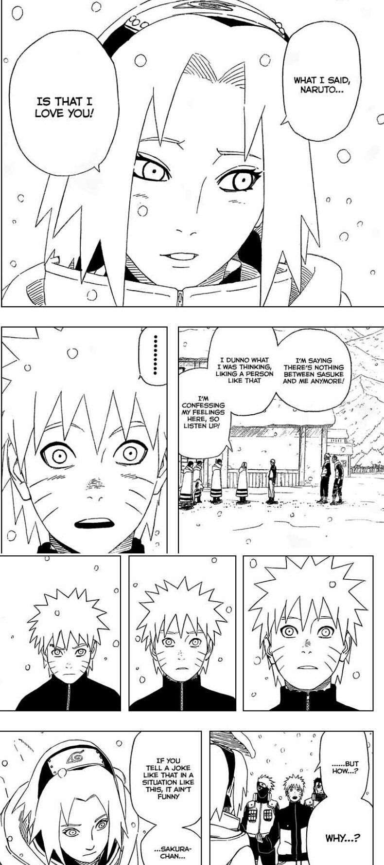 Narusaku Rj Hinata Uses Dai Suki To Confess To Him That Same Thing That Sakura Said During The False Confession And He Knew That Sakura Was Talking About Romantic