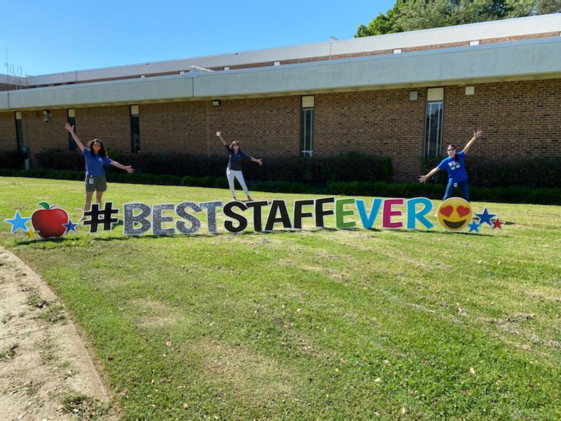 This is what fuels my joy!  Happy Teacher Appreciation Week to the best staff ever! @WWJHWarriors