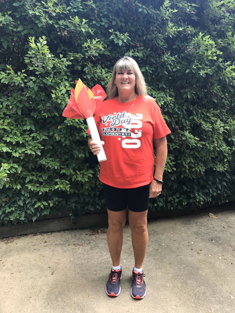 JoniAdams20's tweet photo. Virtual Field Day on Friday!!!!  Soooo excited!!!
#CobbCoPEteacherVirtualTorchRun https://t.co/TkGMicUYq4