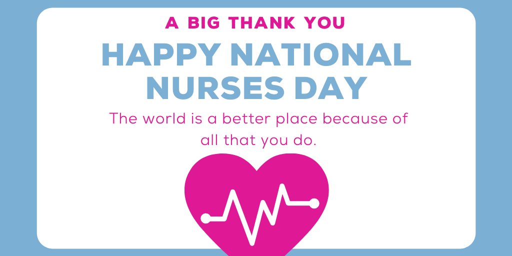 ConvergeLMS's tweet photo. Happy National Nurses Day! We want to say thank you so much for all you do on a daily basis! #ThankYouNurses https://t.co/5Gb4bzvL1A