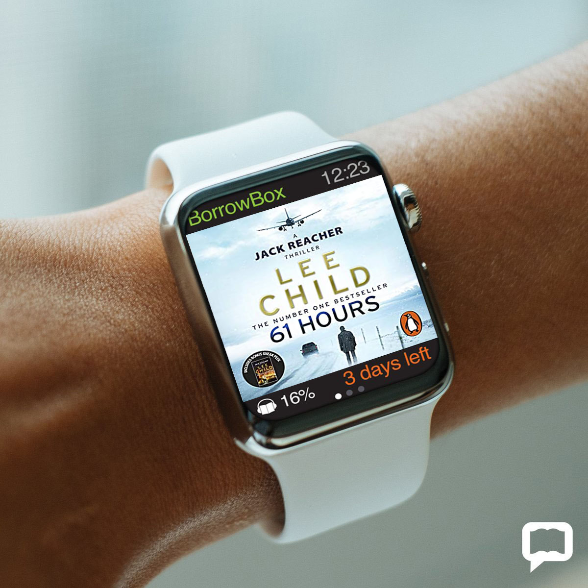 BorrowBox's tweet photo. #JackReacher hitched a ride in the back of the bus. He doesn't want to put the world to rights. He just doesn’t like people who put it to wrongs. Listen to #61hours today! @LeeChildReacher https://t.co/cfPmOOIL4u