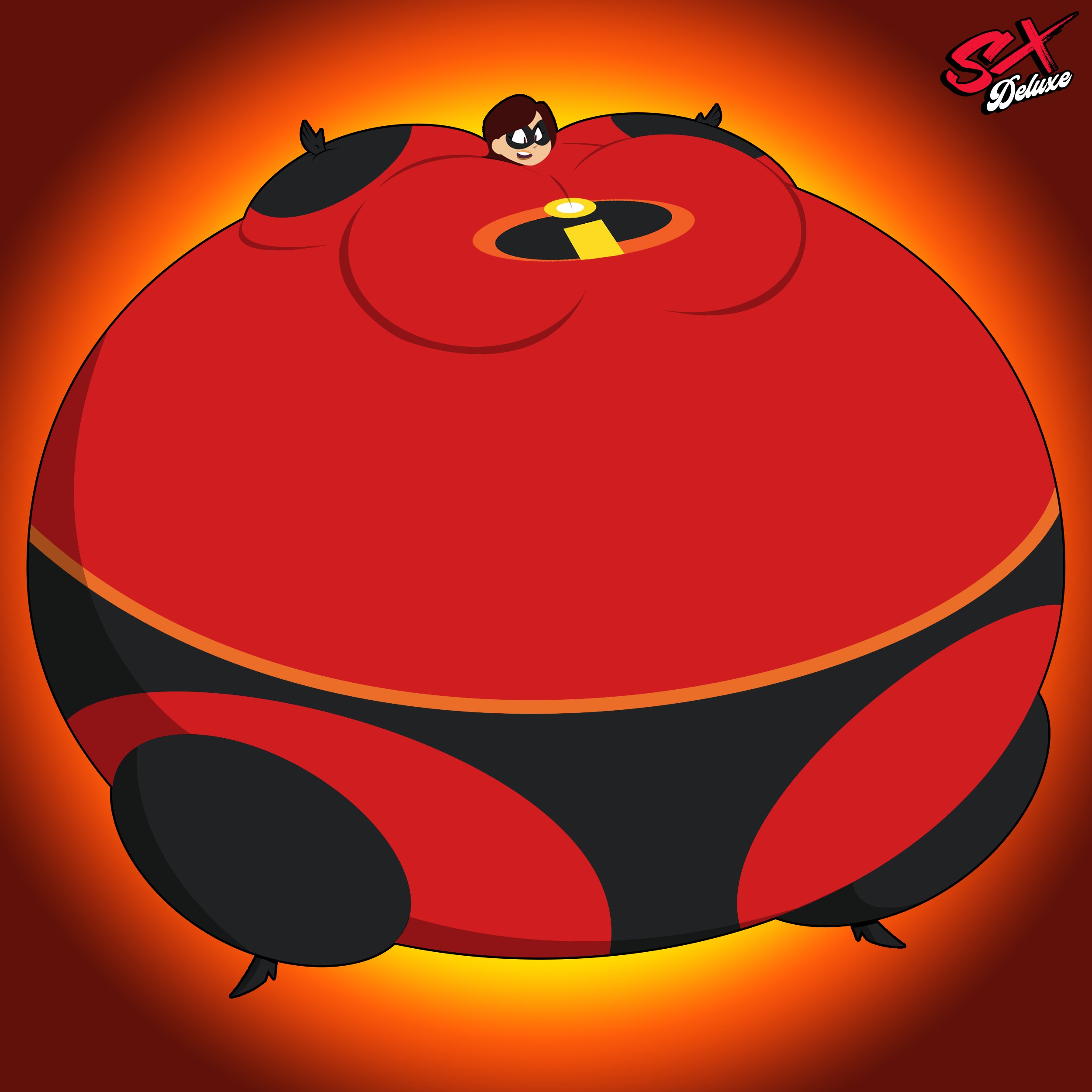 Sx Deluxe Commission For Marowak Wakback Elastigirl Mrs Incredible From The Incredibles Theincredibles Elastigirl Pixar Bodyinflation Commission T Co Ruungq4t79