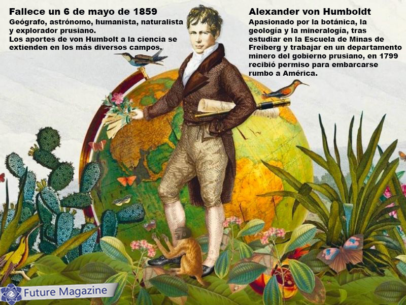 MagazineFuture's tweet photo. Alexander von Humboldt está considerado por algunos como el último científico universal. Hoy lo recordamos a 161 años de su partida. #naturaleza #botanica #Ciencia https://t.co/XND6EOiYp1