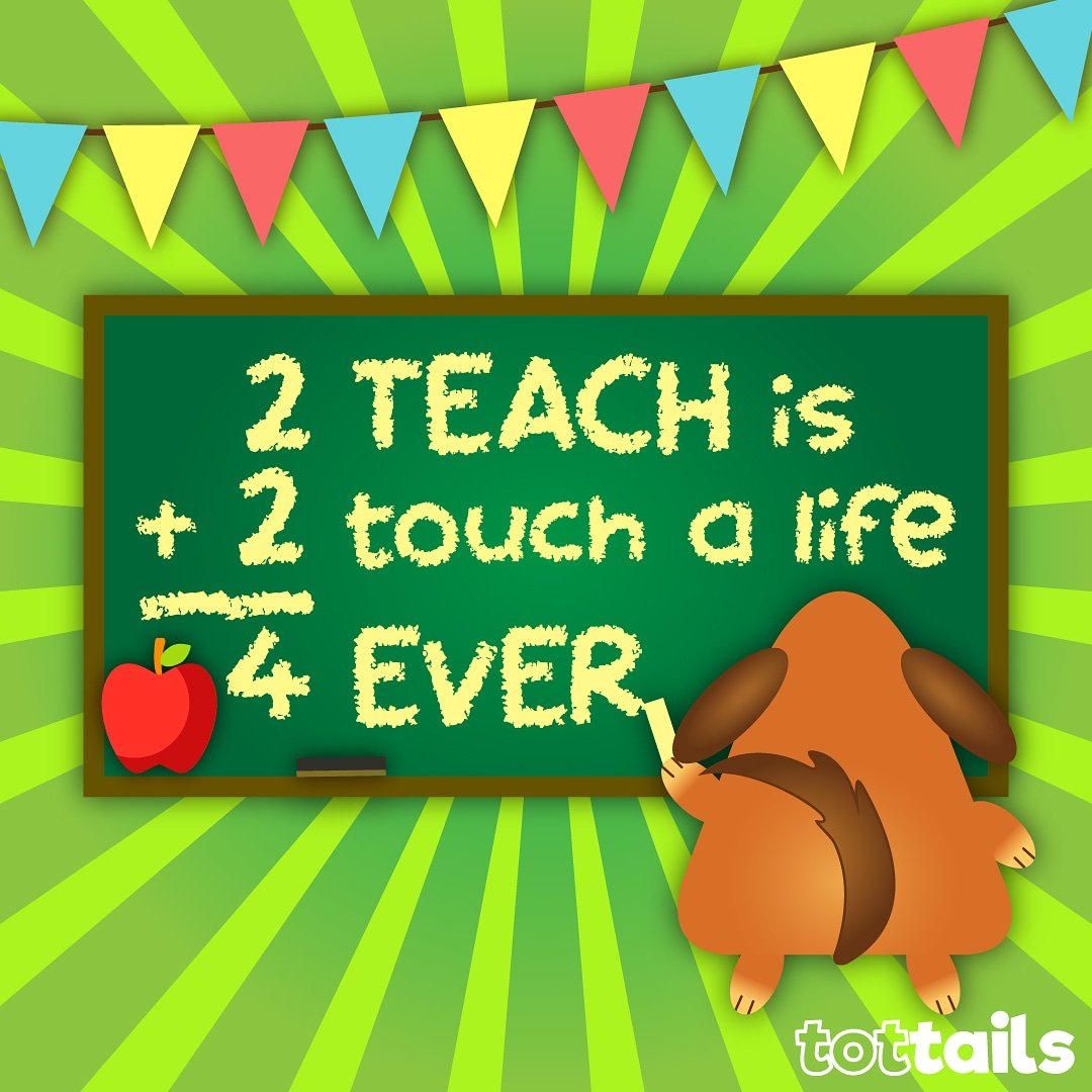 TotTails's tweet photo. A teacher affects eternity and one can never tell where their influence stops.⁣
~Henry Adams⁣
⁣
The influence of a great teacher can never be erased!❤⁣
⁣
Thank you and Happy Teacher's Appreciation Week!❤
#TeacherAppreciationWeek #ThankATeacher #TeacherAppreciationWeek2020 https://t.co/C69SeQAgYE