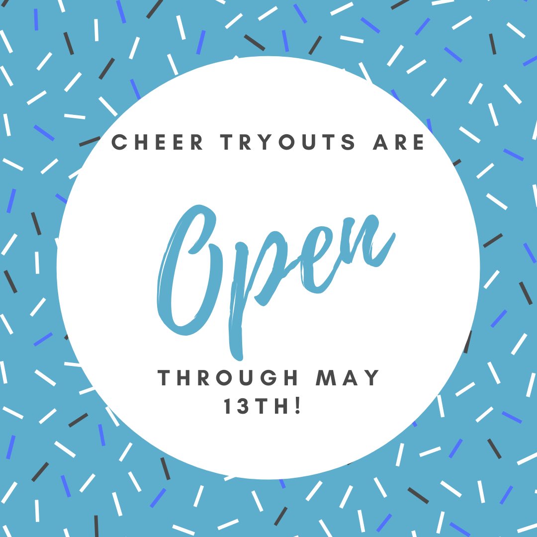 bclancercheer's tweet photo. Virtual Cheer tryouts are now open! There is still time to join the tryout process- head to the link in our bio to apply! 🎉 https://t.co/tWBtXKhLS9