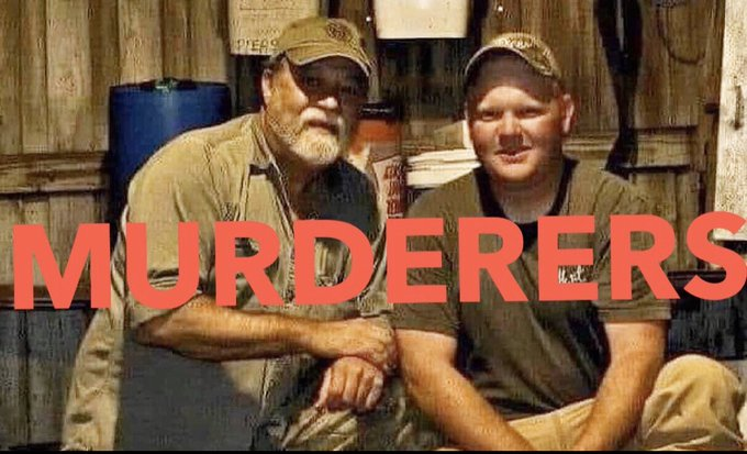 MariaBi63155744's tweet photo. These white supremacist terrorists must be brought to justice for the murder of Ahmaud Arbery. #JusticeForAhmaud https://t.co/Pg3YI89Dbg