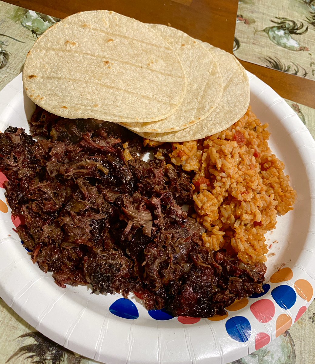 WYLDEANGUSBBQ's tweet photo. Can you say SMOKED BARBACOA!!!! Beef cheek meat was on sale and I had to take advantage!!!! #bbef #bbq #texasbbq #texas #food #tacos #bbqnation #foodnation #justeatit #texan https://t.co/FJsawvTfMd
