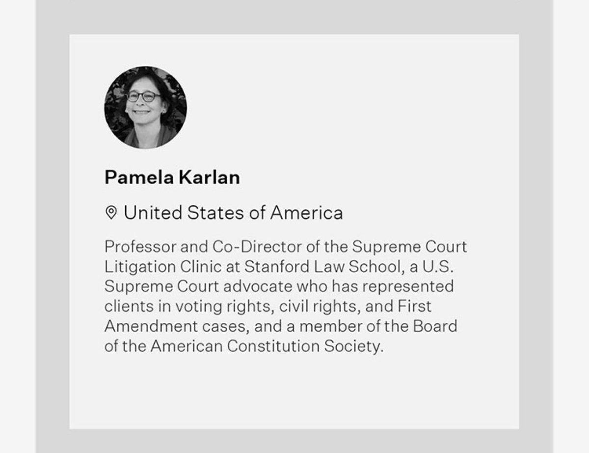 Meet your new speech police!Facebook now has an Oversight Board empowered to take down posts.Gotta be non-partisan people, right? Nope!1 is Pam Karlan: testified to impeach  @POTUS, “baron” Trump line, Obama DOJ, & NYT calls “full-throated, unapologetic liberal torchbearer.”