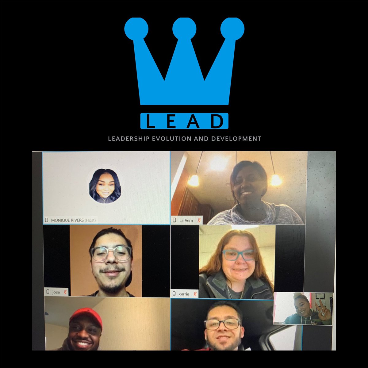 Outstanding 1st session with the leaders/participants of #LEAD Leadership Evolution and Development Program. I am equally excited and honored to assist with the growth &amp; development of such tenacious, talented and engaged leaders 💙 #iLoveMyJob  Let’s GROW!