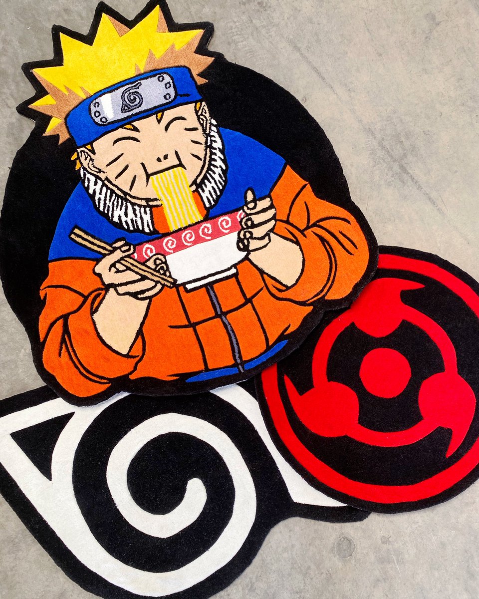 Hypland Naruto Rugs Restock On 5 30 At 9am Pacific You Ve Been Warned