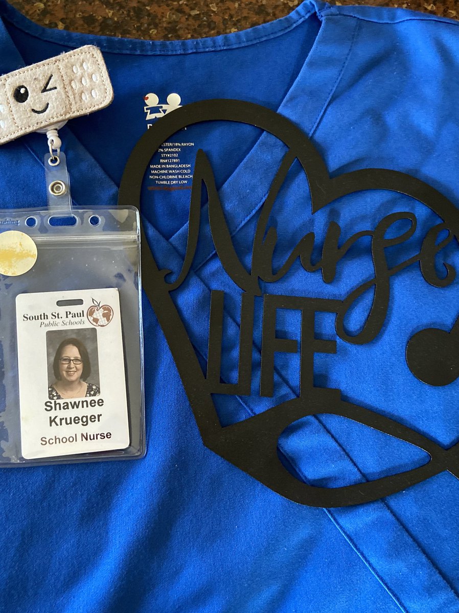 happyshawnee's tweet photo. I’m proud to be a school nurse and love my job! The students and staff know I will do anything to keep them healthy and safe. #SchoolNurse #SchoolNurseDay #ILoveMyJob https://t.co/xAqwMYCQiZ