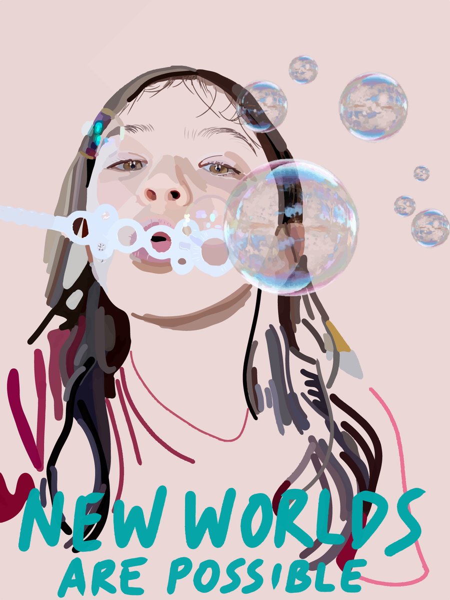 Next up as we share the first 3 King County artists selected through our partnership with <a href="/amplifierart/">Amplifier</a>: NEW WORLDS ARE POSSIBLE by Akira Ohiso is now available to download for free at amplifier.org. 1/2