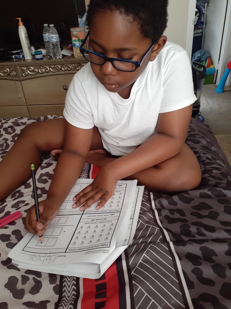 He is working so hard! I am honored to teach these students ❤️ 📓✏️ <a href="/Relay_BCPS/">Relay Elementary</a>