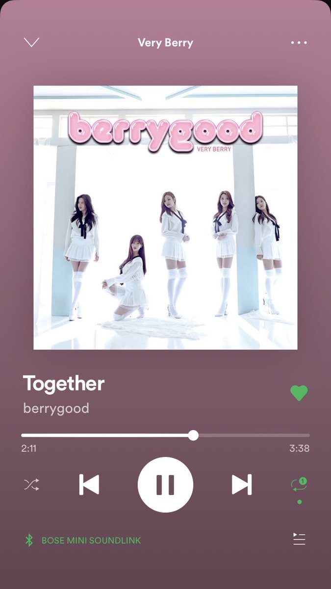 since i fell asleep before i posted that one for yesterday, here’s a bop for today... and now im missing berrygood :( if y’all don’t know them CHECK THEM OUT they’re literally like the QUEEN of nugu girl groups 