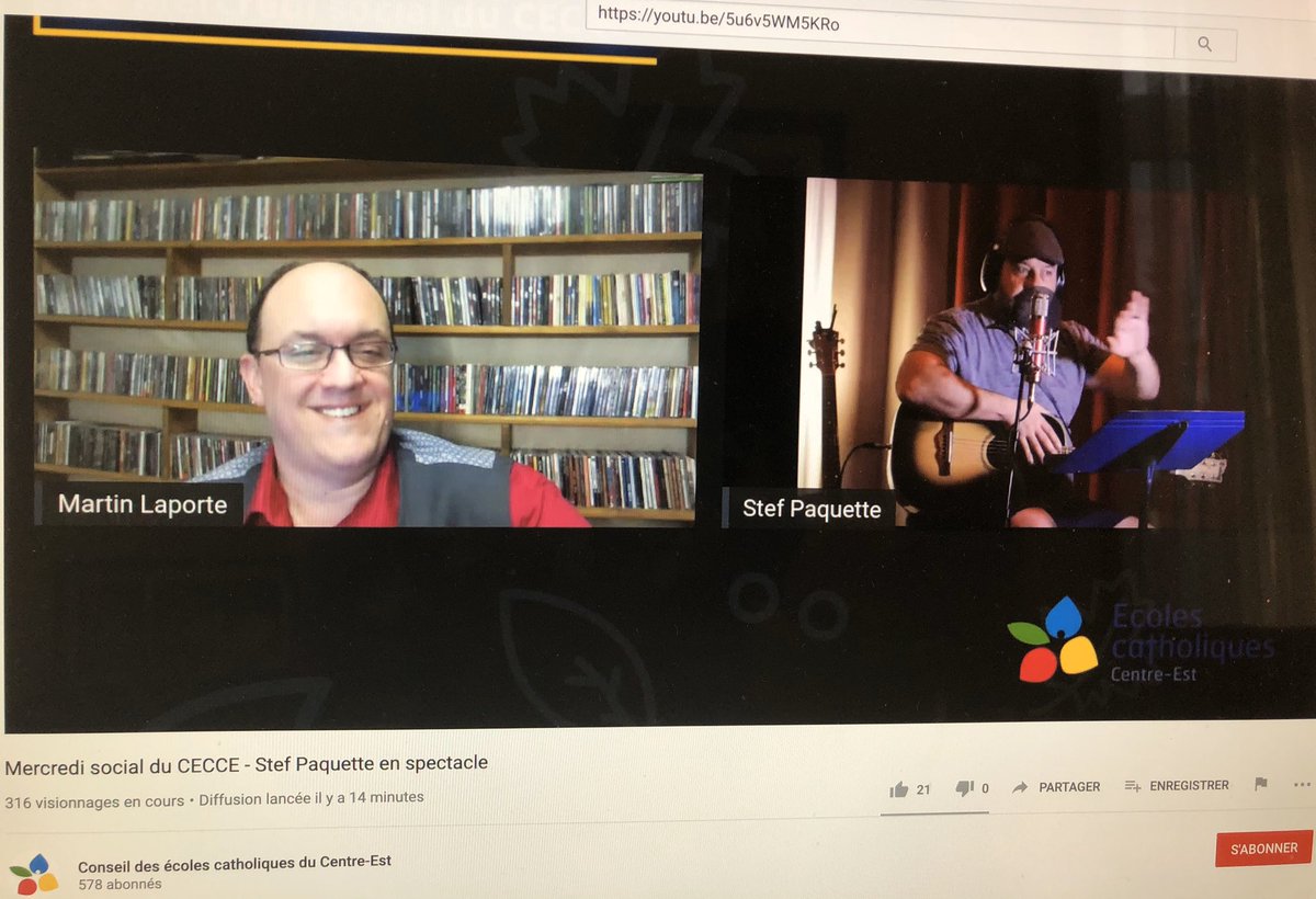 Merci <a href="/StefPaquette/">Stef Paquette</a> <a href="/RejeanSirois66/">Réjean Sirois</a> <a href="/joiedetrepere/">Martin Laporte</a> et l’équipe du #cecce <a href="/ecolecatholique/">CECCE</a> pour ce mercredi social!

🎶🎵
#MaFamilleCECCE