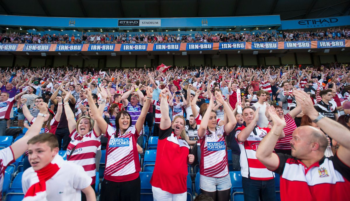 WiganWarriorsRL's tweet photo. 😆 Those scenes at FT 🙌

Magic Weekend, 2014 ✨

#WWRL #MagicFromMagic https://t.co/lxn3Qnqnba