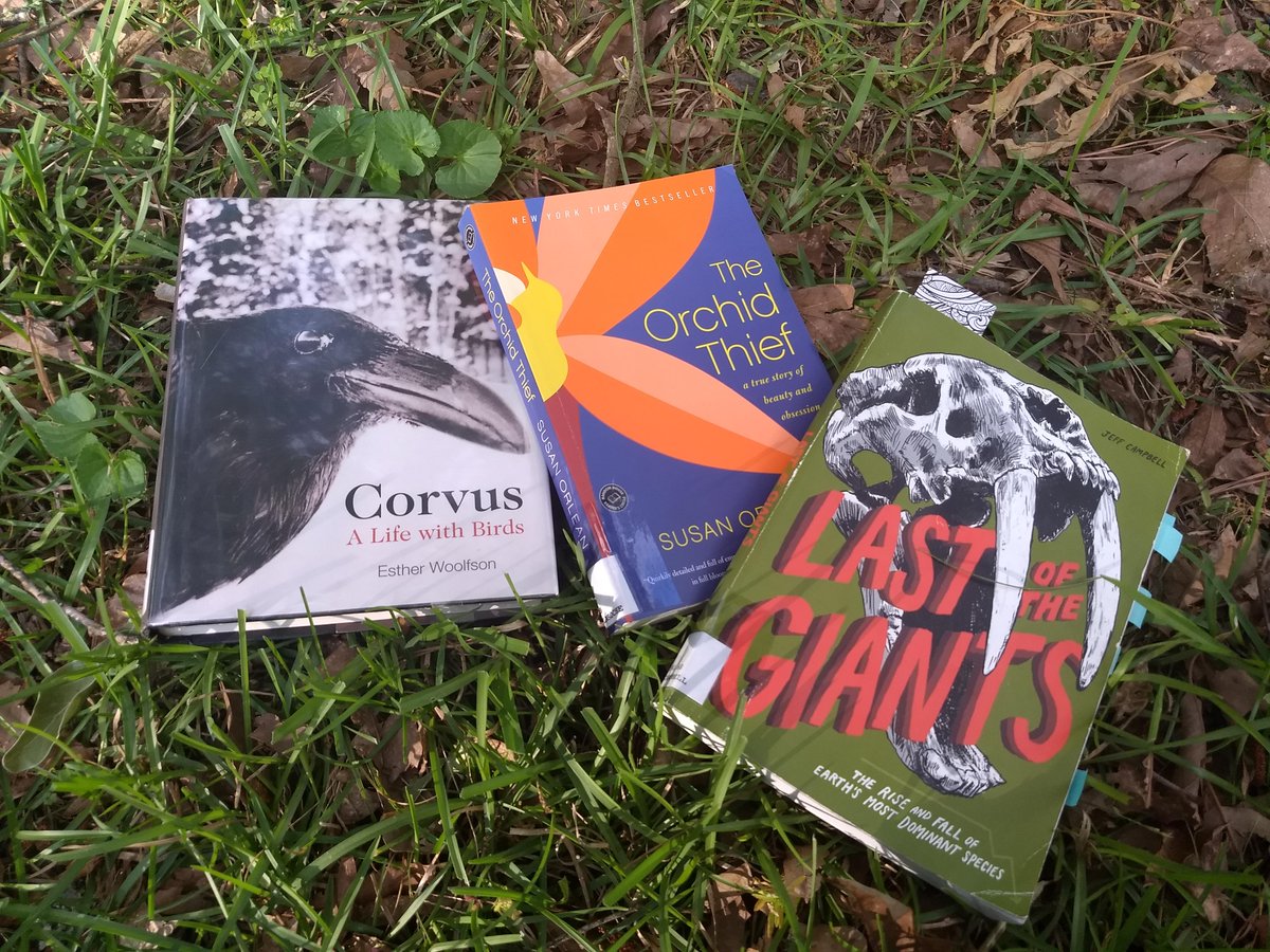 The 3 books I'm reading for the Spring A Thon Nonfiction Writing challenge. Almost finished w/ Last of the Giants and highly recommend! If I have time I may throw in some more as well.
#springathon <a href="/spring_thon/">SpringAThon</a>