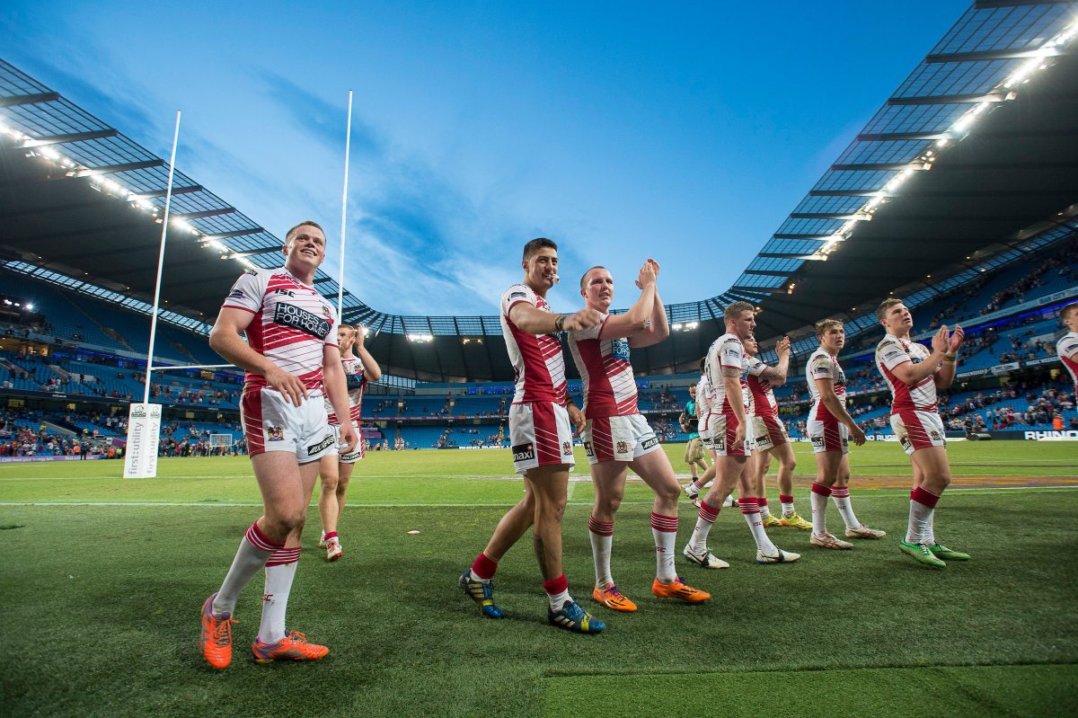 WiganWarriorsRL's tweet photo. 😆 Those scenes at FT 🙌

Magic Weekend, 2014 ✨

#WWRL #MagicFromMagic https://t.co/lxn3Qnqnba