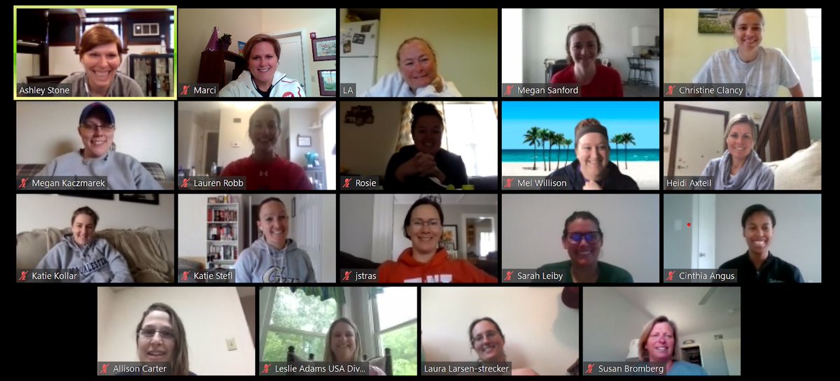 WeCOACH's tweet photo. 60 second smiles on the “Presence” Book Club call today!

“Our bodies don’t just carry us where we want to go: they can help carry us to who we want to be. And the evidence seems to agree: where our bodies lead, our minds and emotions will follow.” -@amyjccuddy https://t.co/NzsNohjXDw