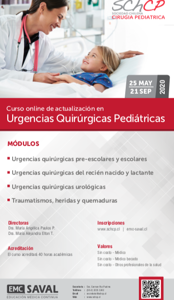 Schcp's tweet photo. Estimados colegas y profesionales de la salud, los dejamos cordialmente invitados a participar del próximo curso online gratis, “Urgencias Quirúrgicas Pediátricas”, que estaremos. Más info: https://t.co/v4a1v5j1Nt  #SoMe4PedSurg https://t.co/7yPzuqR5ki