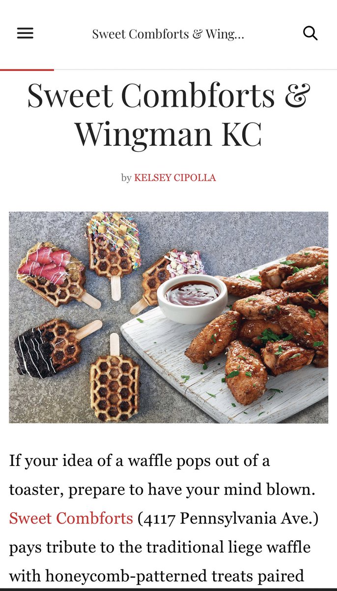 WingmanKitchen's tweet photo. #thankful @inkkcmag @sweetcombforts Ft @WingmanKitchen https://t.co/Z65GZK3lS6