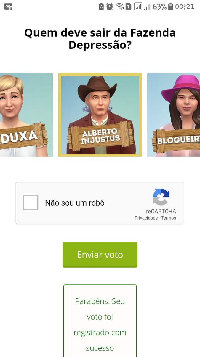 joycepoly's tweet photo. Vamos todos votar em Alberto Injusto pois a Fazenda Depressão não precisa desse encosto que já colocou fogo na casa. @DivaDepressao
#ForaAlbertoInjustos #FazendaDepressao https://t.co/NNECYGBv01