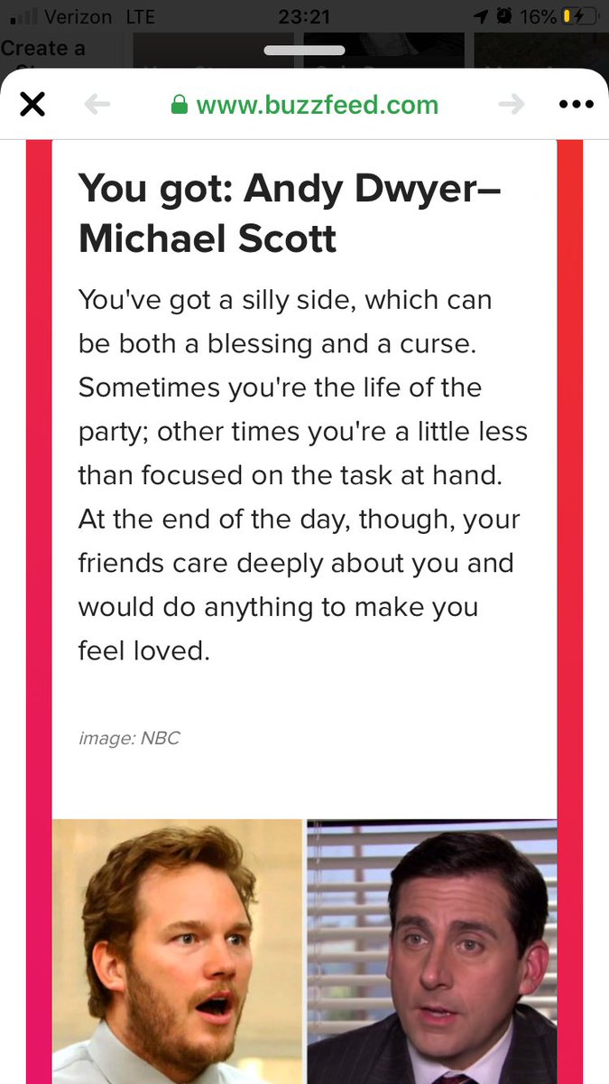 rockih2014's tweet photo. @itsnotadelyo This is the weirdest timing. My friend just had me take this quiz https://t.co/pftFGtMQU3
