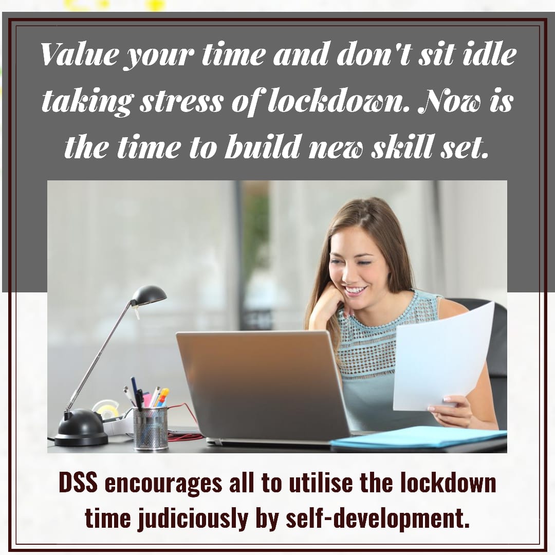 CharuIn42421524's tweet photo. #UtiliseLockdownPeriod
Value your time and don't sit idle and taking stress of lockdown. Now is the time to build new skill set. @derasachasauda encourages all to utilise the lockdown time judiciously by self-development. https://t.co/C52wambCGr
