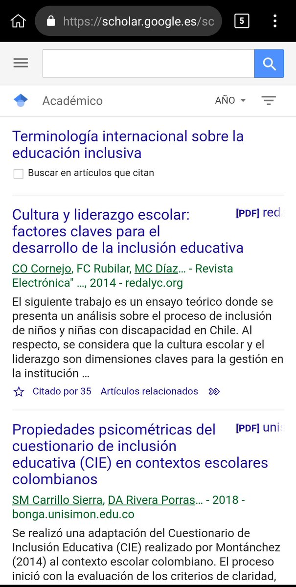 ¿Habíais visto esto antes en las SERPS? En los documentos PDF te devuelve el número de citaciones, estas son vinculadas con Google scholar. 
¿A alguien más le recuerda al concepto del PR? Interesante 🤔