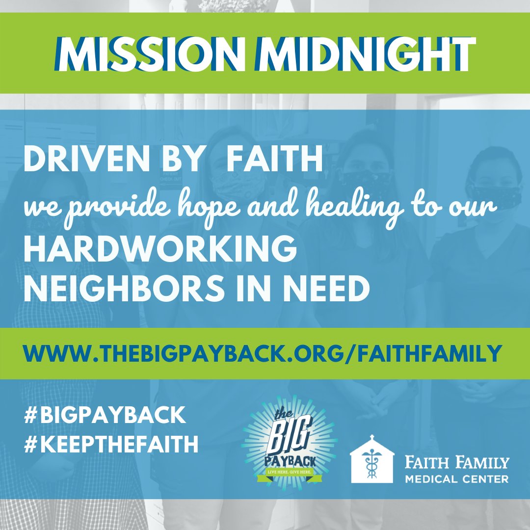 FaithMedical's tweet photo. Many of our hardworking neighbors in need have lost their job due to the COVID-19 crisis. In order to continue living out our mission, we expanded our patient qualifications to serve unemployed persons. 
https://t.co/2C364RQFX9

#BigPayback #KeeptheFaith https://t.co/DRaKUPdpRp