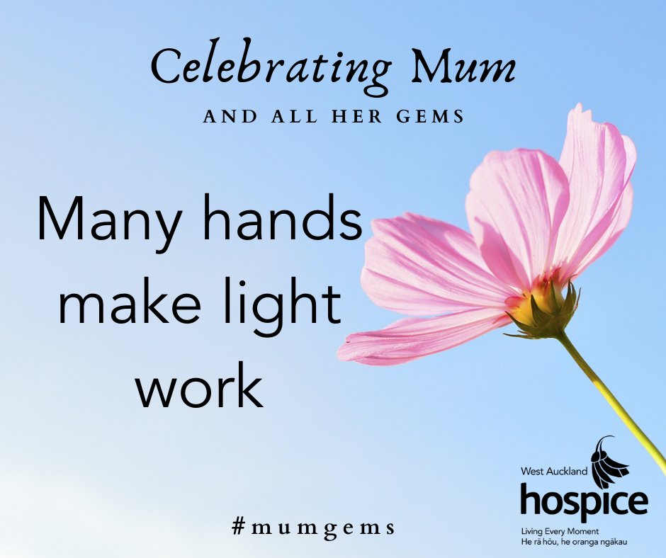 Celebrate mum and all her wisdom this Mother's Day and help us create the largest tribute wall ever! Tweet us your mum gems; a joke, a quote, a photo or a video to be included in our wall &amp; use #mumgems. Check out our tribute wall here: hwa.org.nz/mum-gems #mothersday2020